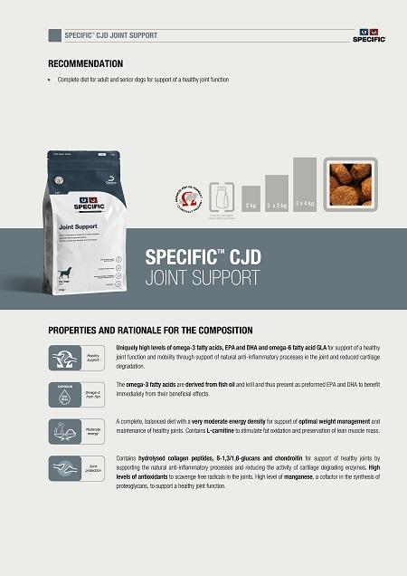 Joint Diets Data Sheet